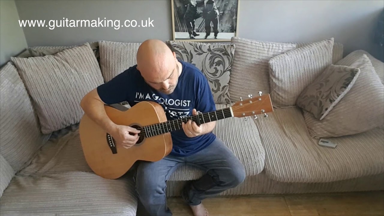 Mark Bailey's Build Your Own Acoustic Guitar. Student review -  Nick Drake  - Guitarmaking.co.uk