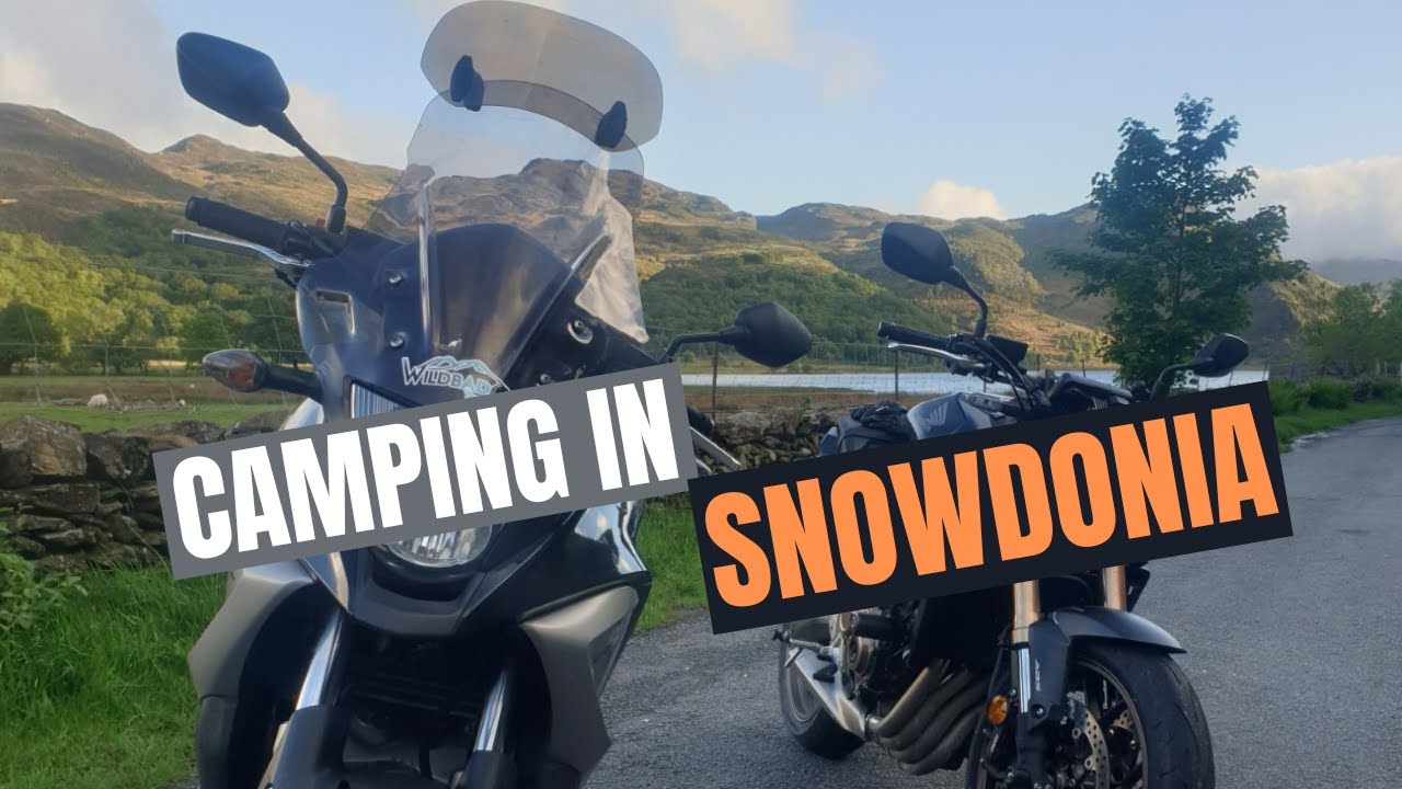 Camping in Snowdonia at Hafod y Llan National Trust campsite, near the Watkins path to Snowdon