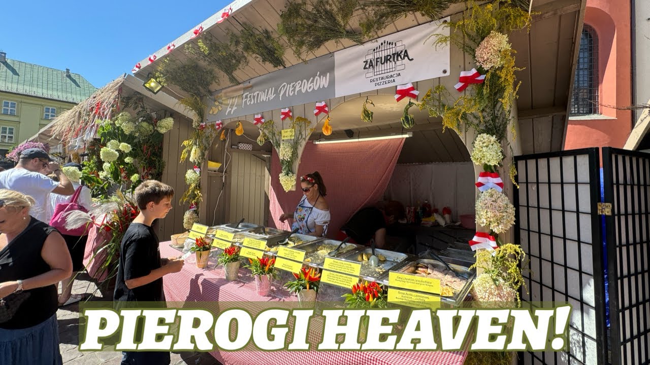 Krakow Pierogi Festival 2024 | First day | See the unusual flavours!