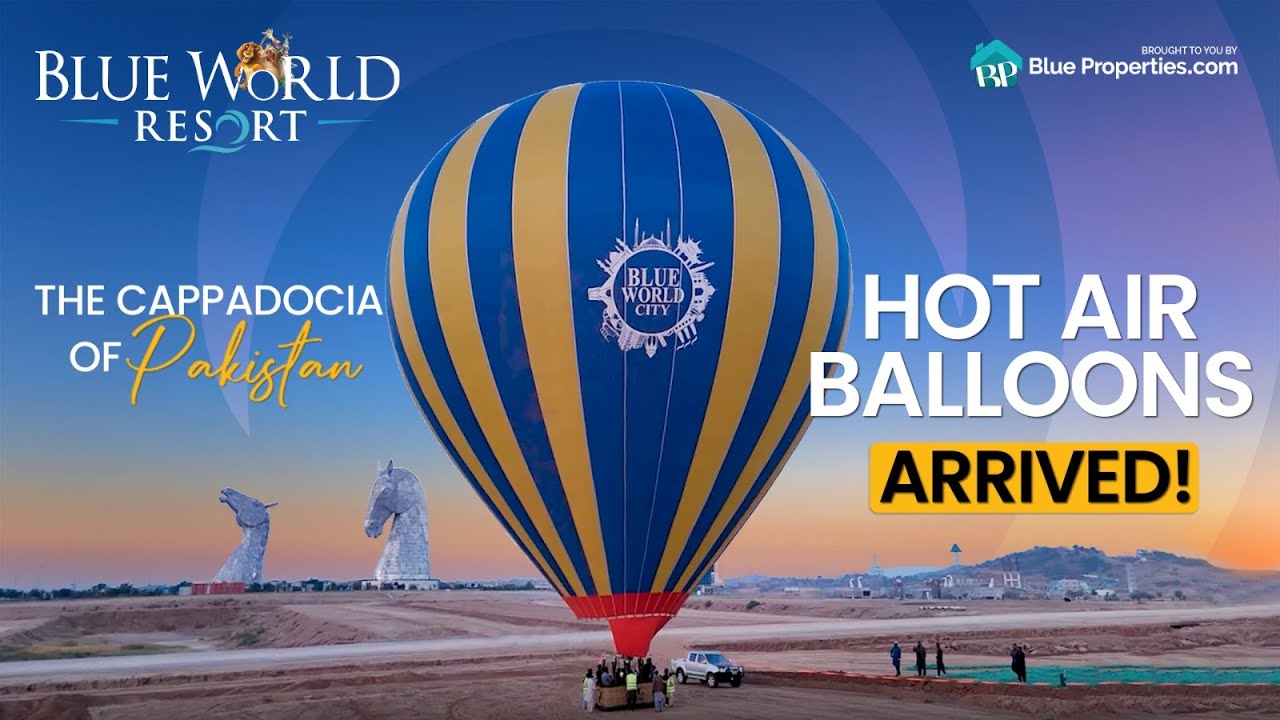 Hot Air Balloons Arrived | Blue World Resort | Blue World City