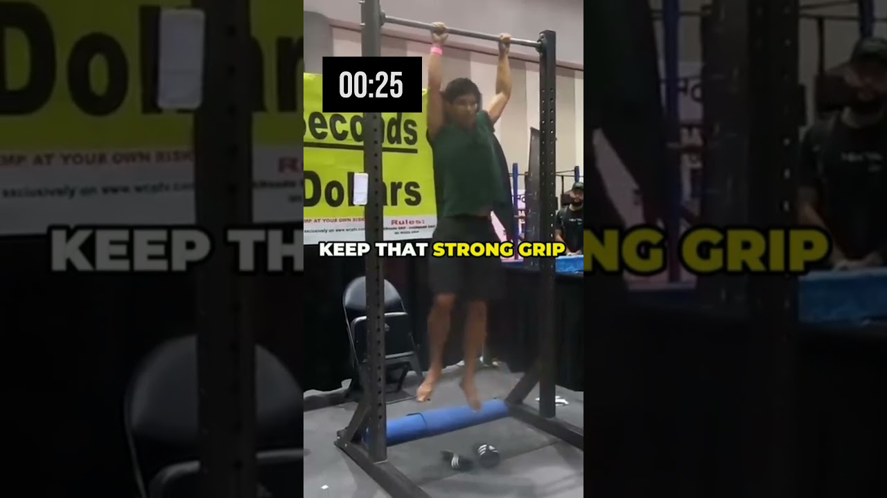 I Tried the Hang Challenge! 100 seconds for $100 DOLLARS! #shorts