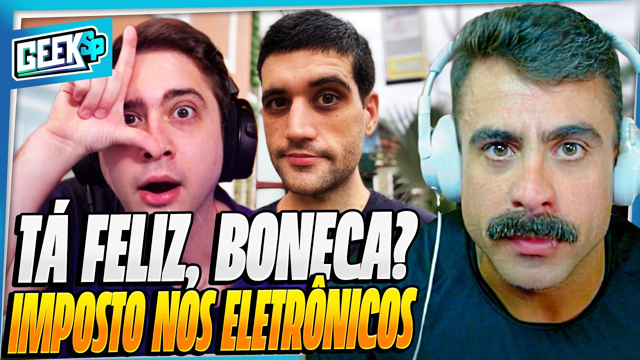 FAZ O L! GOVERNO pode AUMENTAR IMPOSTO sobre PEÇAS de PCs e ELETRÔNICOS! REACT @Cortes do Flow Games