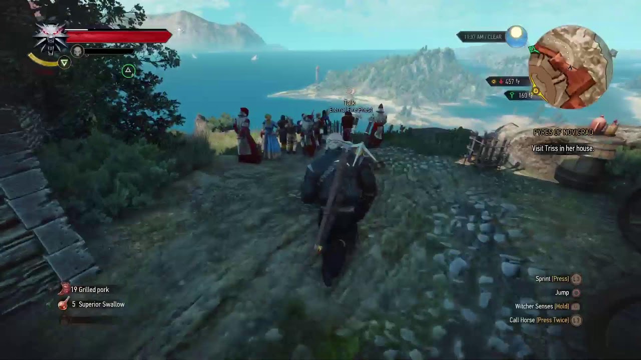 THE WITCHER 3 WILD HUNT |PS5| NG+ DEATH MARCH #12