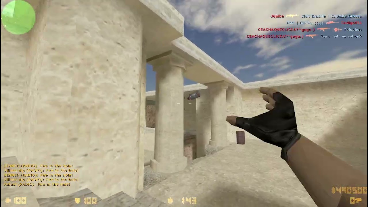 GamePlay CS 1.6 Counter Strike Steam Server Clan Brasilia