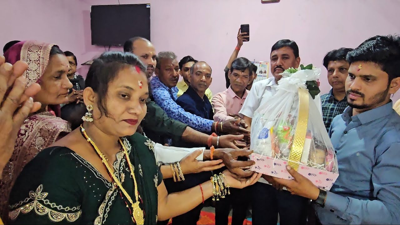 वर वरण मांगलिक कार्य  भिलाई से मौहापाली ।।