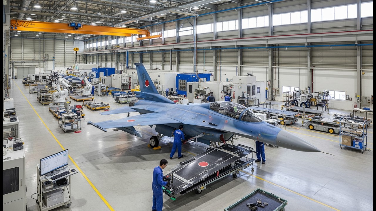 Making the Mitsubishi F-2B: Precision Composite Flaperons & Flight Control Manufacturing