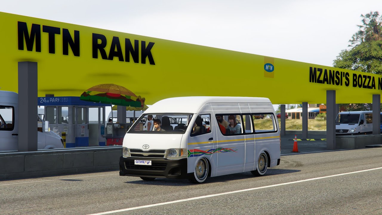 GTA 5 Mzansi Real Life Movie - Trevor Became The Richest Taxi Driver in GTA Mzansi