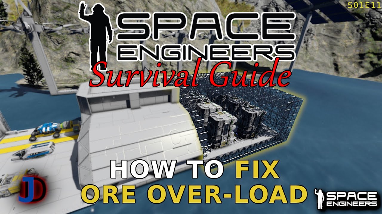Space Engineers Survival Guide - Sorters and Refineries save the day! - s1e11