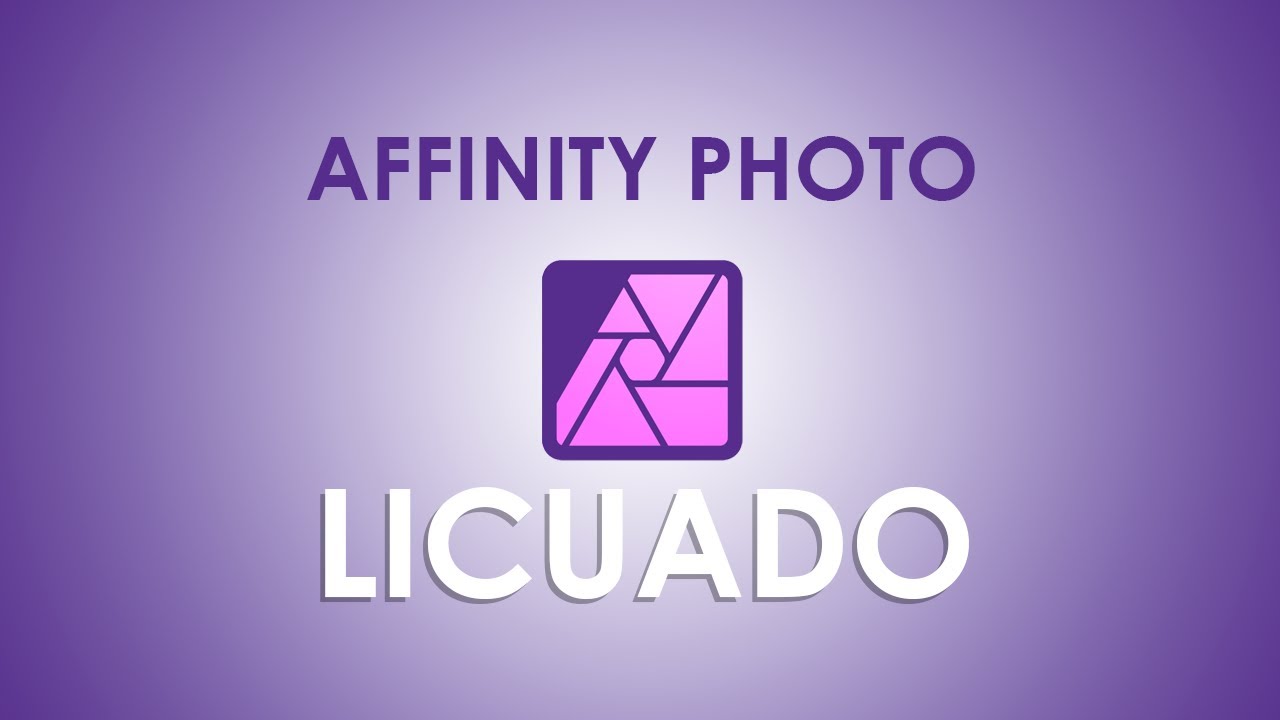Licuado en Affinity Photo