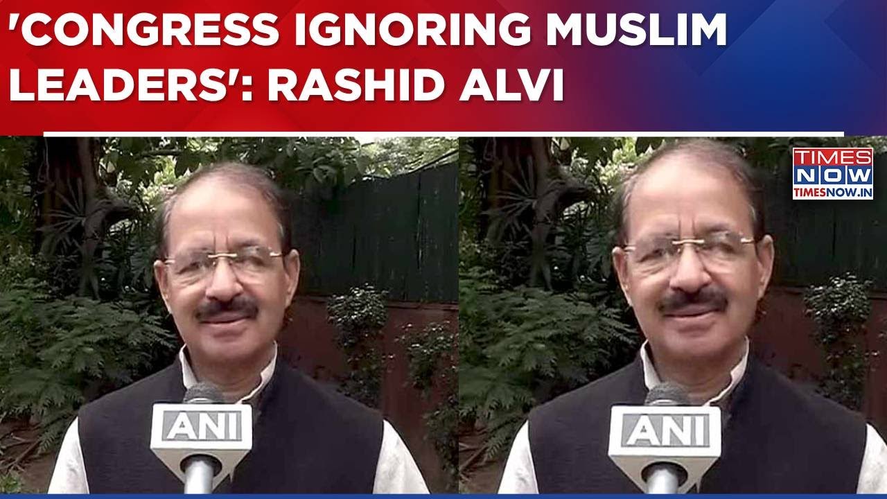 Rahul Gandhi's Loyalist Rashid Alvi Exposes Congress, Says 'Congress Ignoring Muslim Leaders'| WATCH
