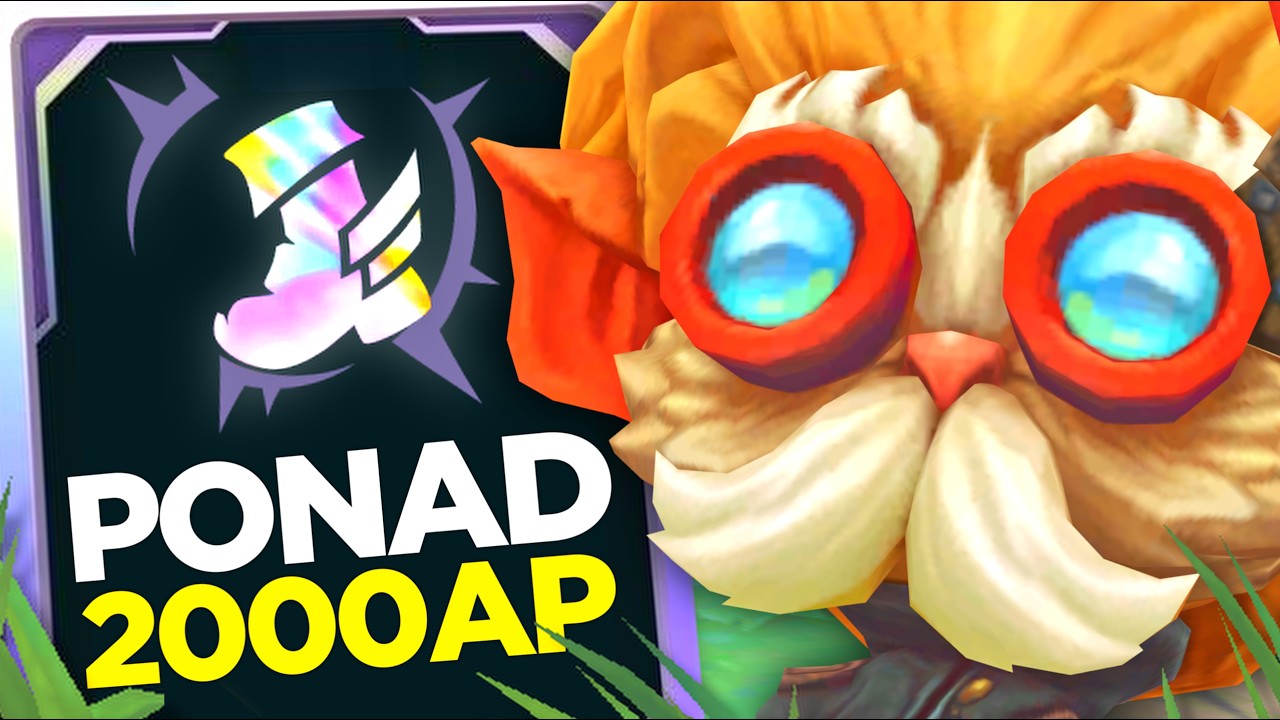 Heimerdinger, ale mam ponad 2000 AP w League of Legends