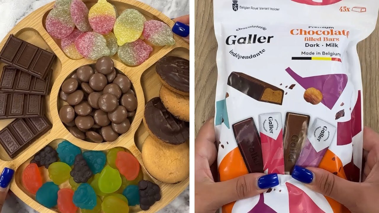 Filling Platter With Sweets 😋🍬Hershey’s 🍫Galler Galaxy Jolly Ranchers 