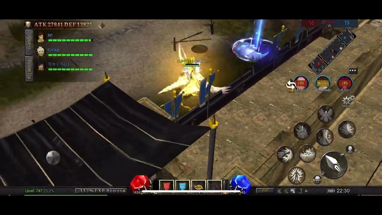 MU Monarch Sea - Grow Lancer - Casual 3v3 with boss RP and Shisui