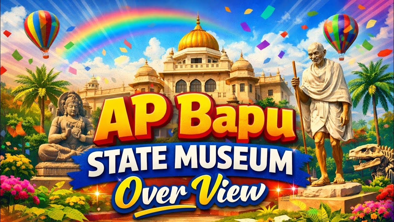 Bapu State Museum:Over View|Vijayawada|Govt of AP |Tourism|History|trending videos|AP History 