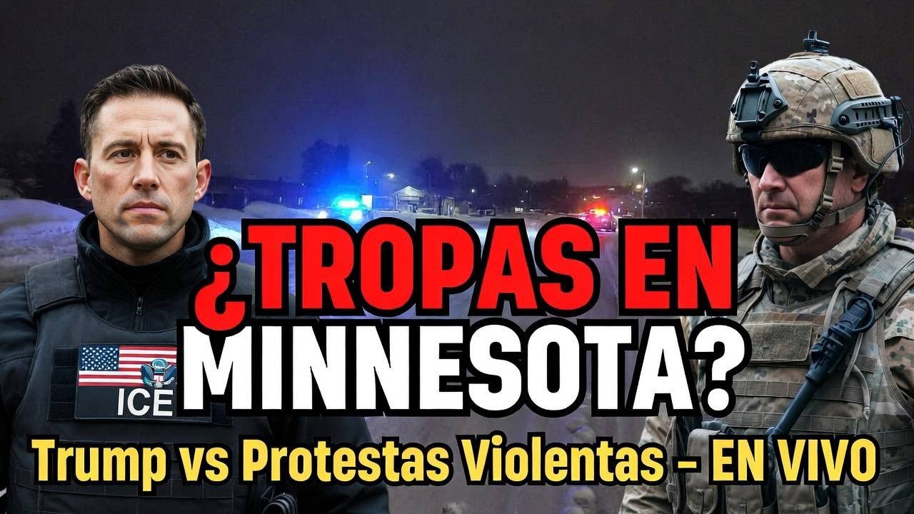 Caos en Minnesota: Protestas ICE, Acta de Insurrección + Trump Perdona a Wanda Vazquez