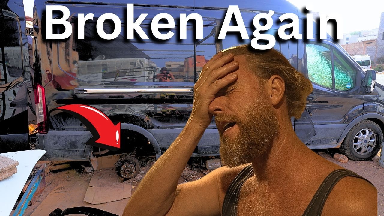 Fixing van on road |Incredible Repairs, Locals, and Adventures