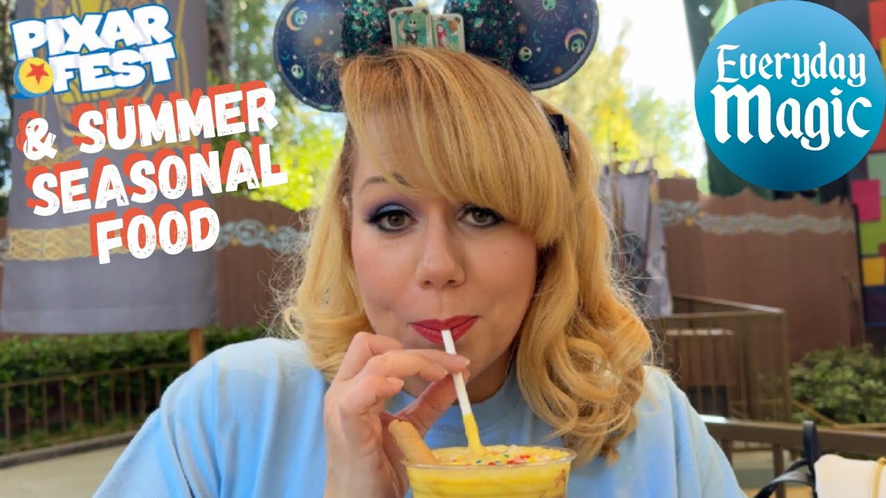 Pixar Fest and Disneyland Summer Foods