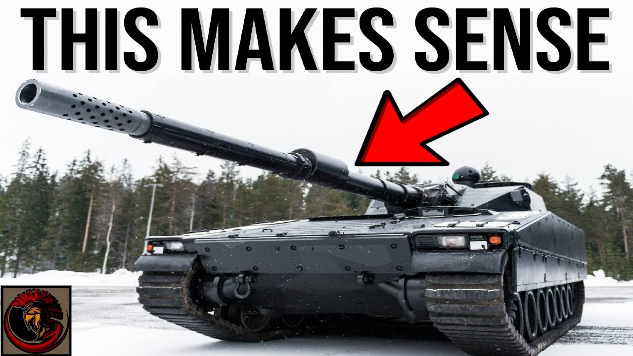 Имеет ли смысл покупать лёгкий танк CV90120? | 120-мм гладкоствольный ствол с манёвренностью