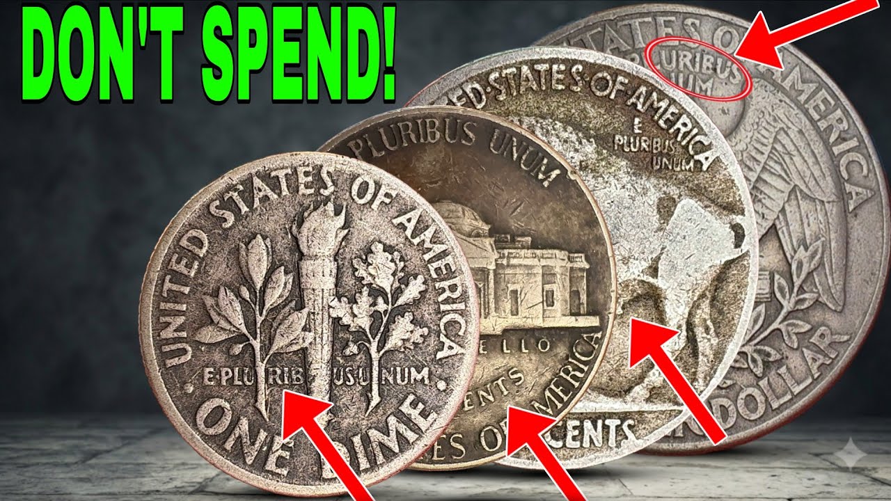 Top 4 Most Valuable U S  Coins Worth Big Money   Rare Mint Errors & Hidden Treasures