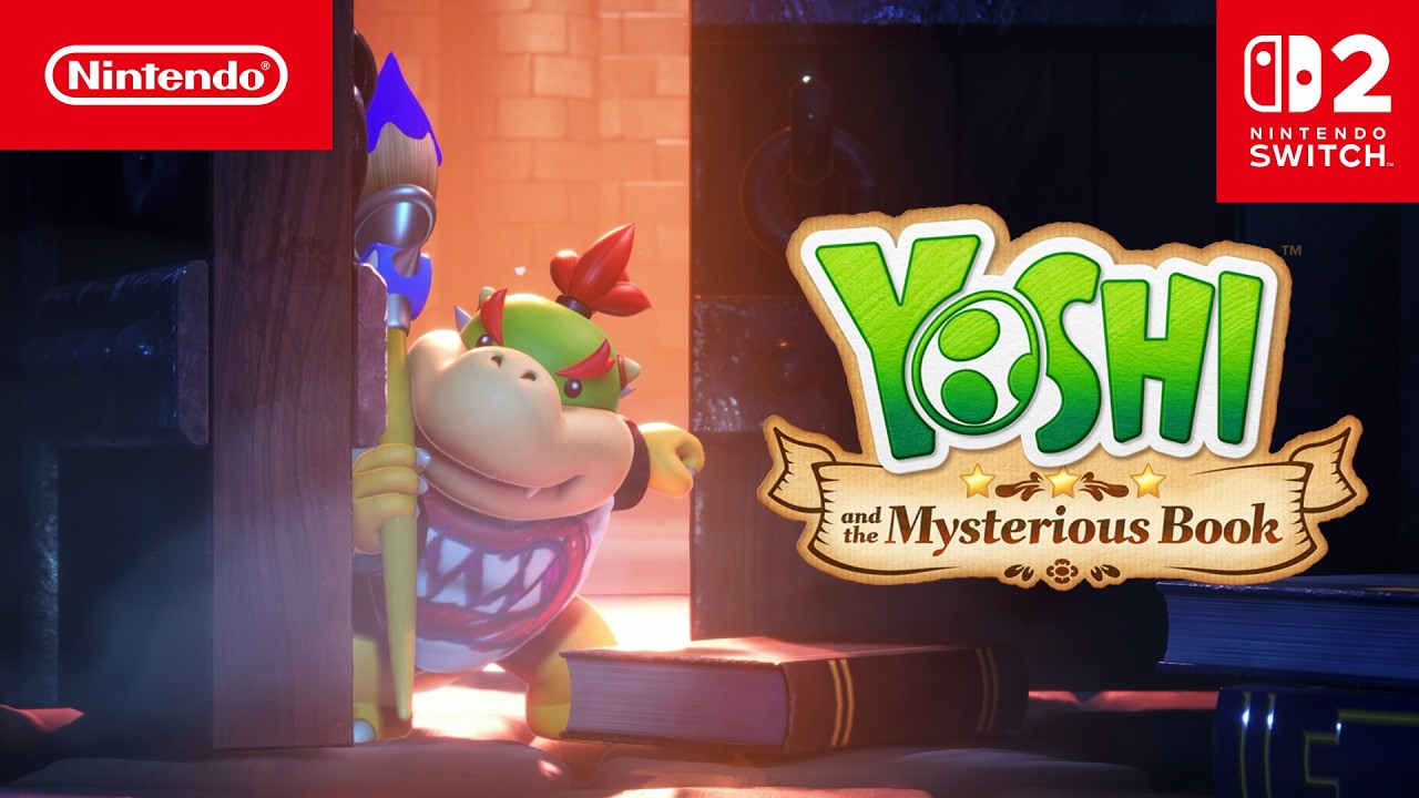 Yoshi and the Mysterious Book &ndash; Opening Cinematic &ndash; Nintendo Switch 2