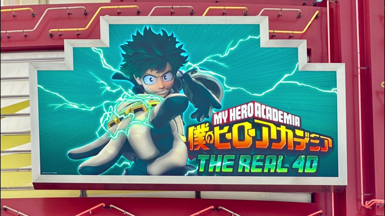 【USJ クールジャパン 2024】緑谷出久からのアトラクション注意事項アナウンス【僕のヒーローアカデミア・ザ・リアル 4-D】