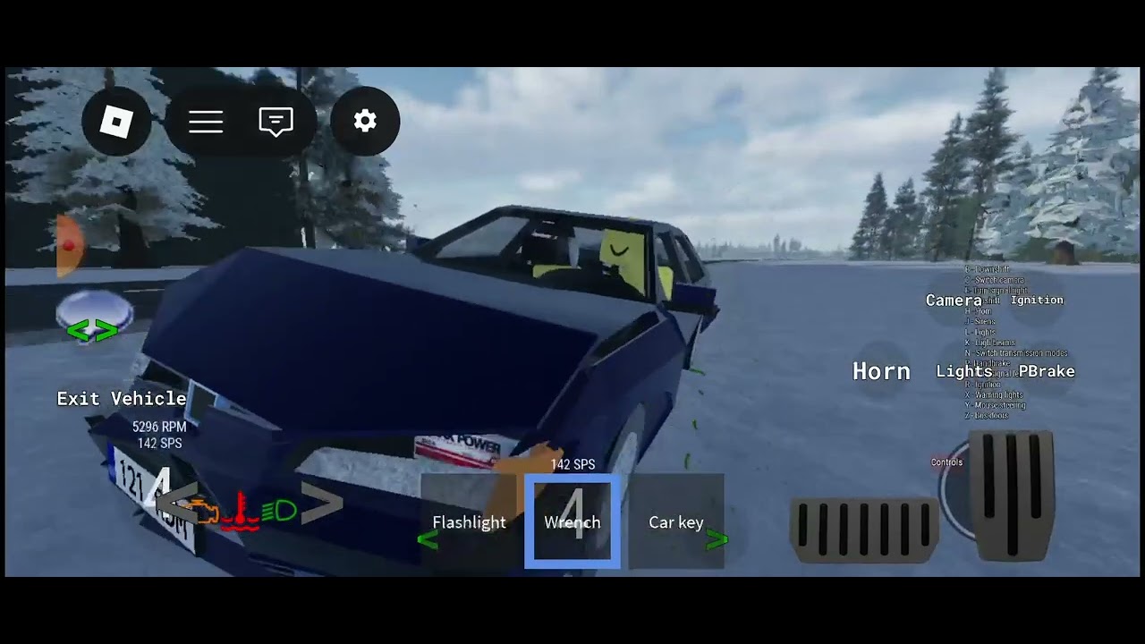 Playing car crash simulator V3! 