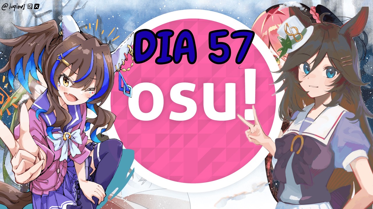 Jogando osu! todo dia (ou quase) até eu pegar 5 dígitos - Treinando Stream (Dia 57)