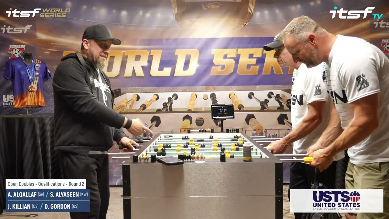 Qualifications Doubles Table 1 - ITSF World Series Tornado 2025