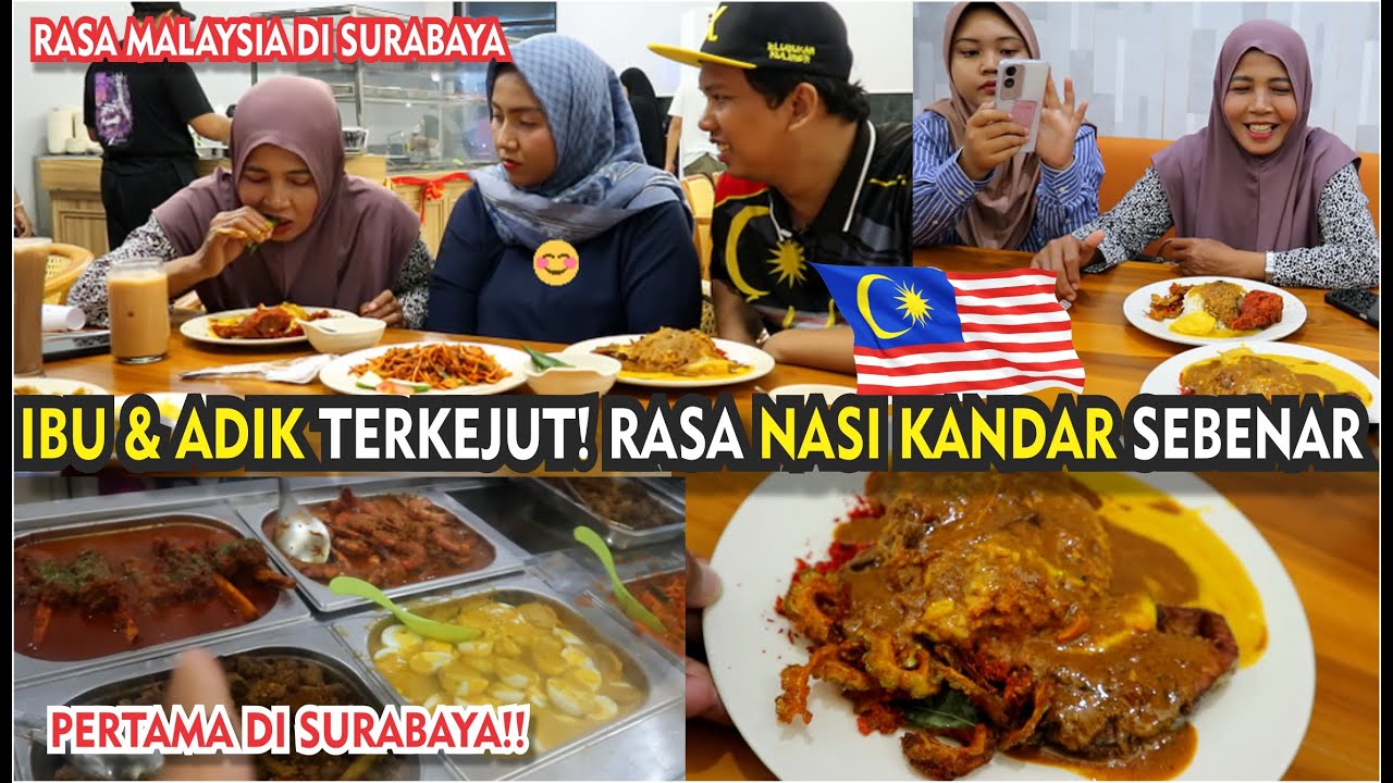 IBUKU TERKEJUT! BARU TAHU RASA SEBENAR NASI KANDAR MALAYSIA 🇲🇾 DI SURABAYA!”