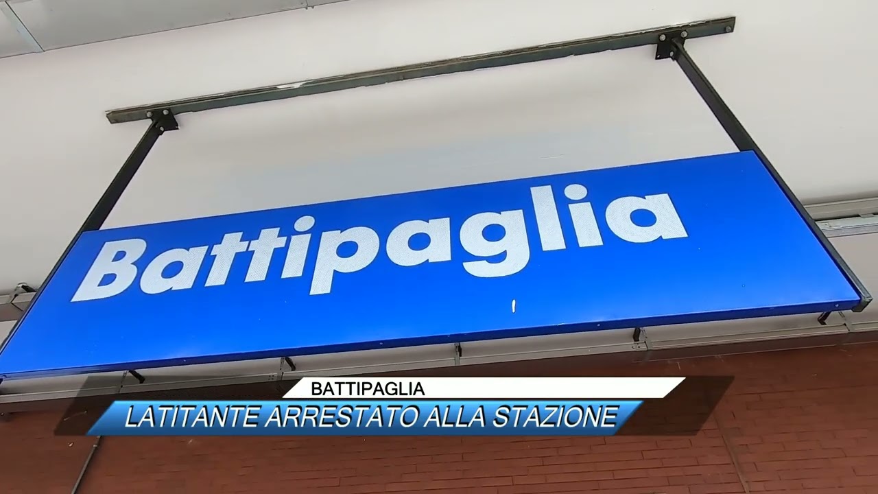 ✅  BATTIPAGLIA, LATITANTE ARRESTATO ALLA STAZIONE FERROVIARIA|SUD TV 114|