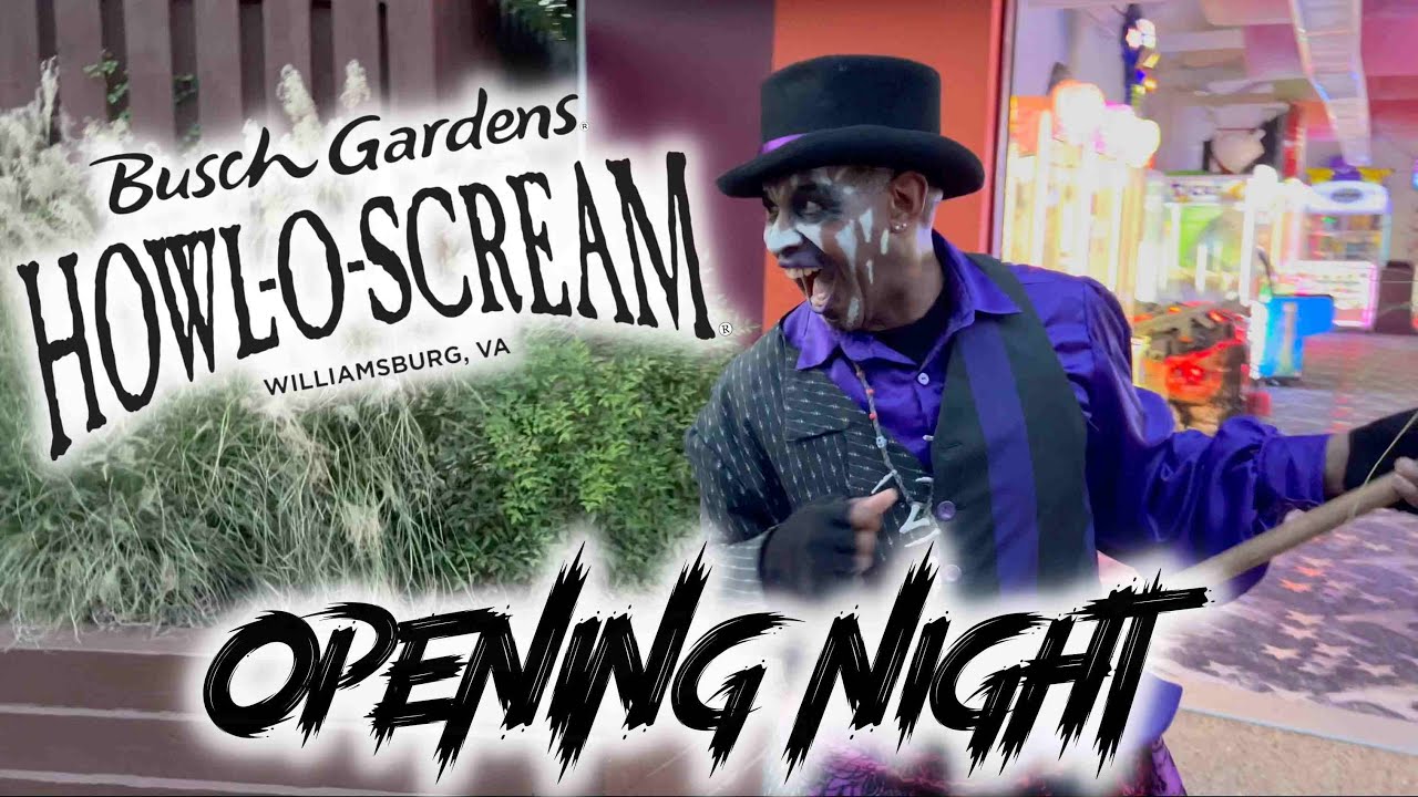 Howl-O-Scream 2023 Opening Night | INSIDE THE HOUSES at Busch Gardens Williamsburg
