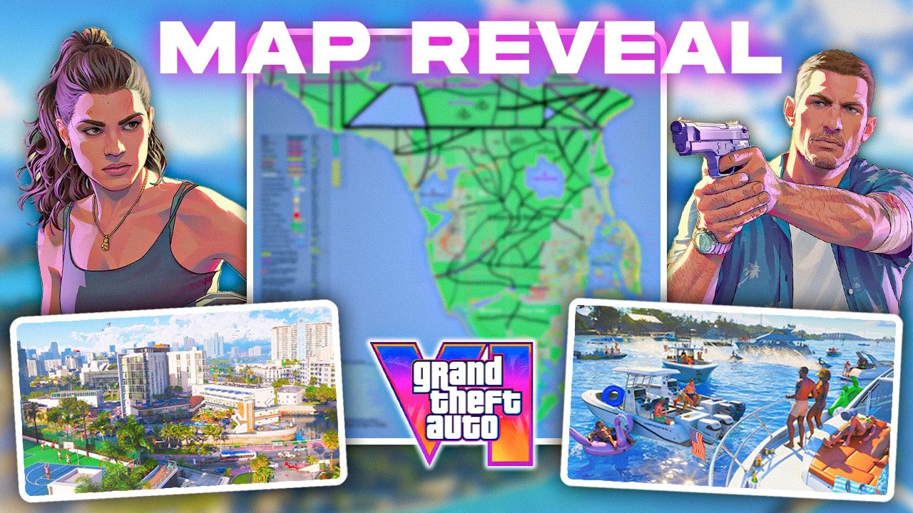GTA 6 Map FINALLY REVEALED?! (Hidden Locations)