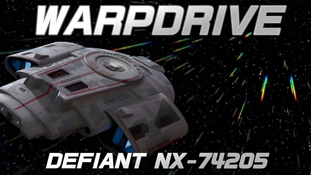DEFIANT NX-74205 AMBIENT WARPDRIVE / RELAXING SHIP ENGINE NOISE / STAR TREK SCIFI AMBIENT ASMR