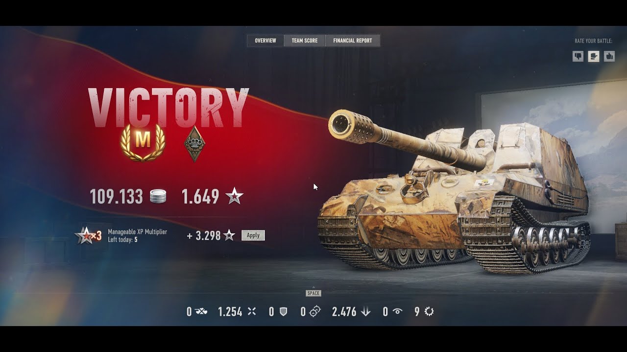 G W  Tiger Tier IX – When Artillery Dominat