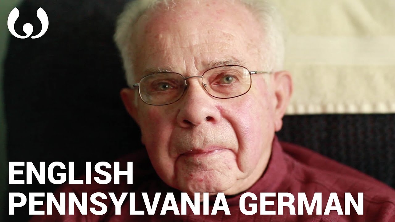 WIKITONGUES: Dale speaking Pennsylvania German and English