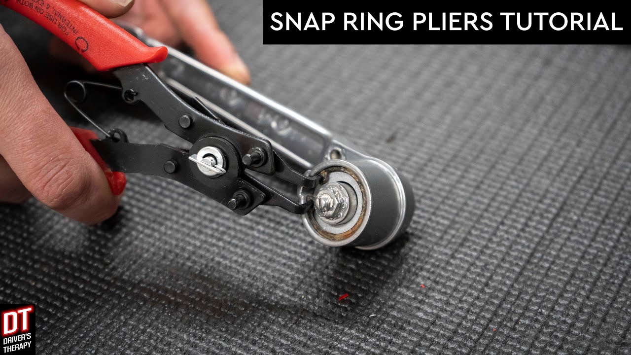 How to Use Snap Ring Pliers - Tutorial