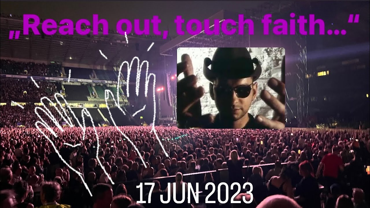 Personal Jesus Depeche Mode Twickenham London UK 17 June 2023 live What a crowd!