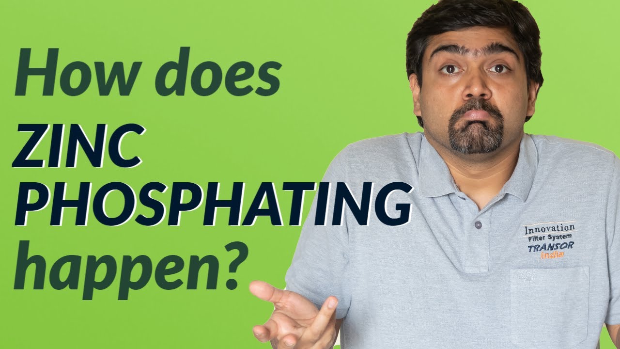 How does zinc phosphating happen?