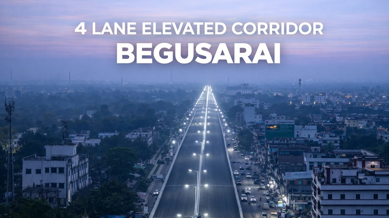Begusarai Elevated Road Update 2026 🚧 | NH-31 4 Lane Flyover Ground Report