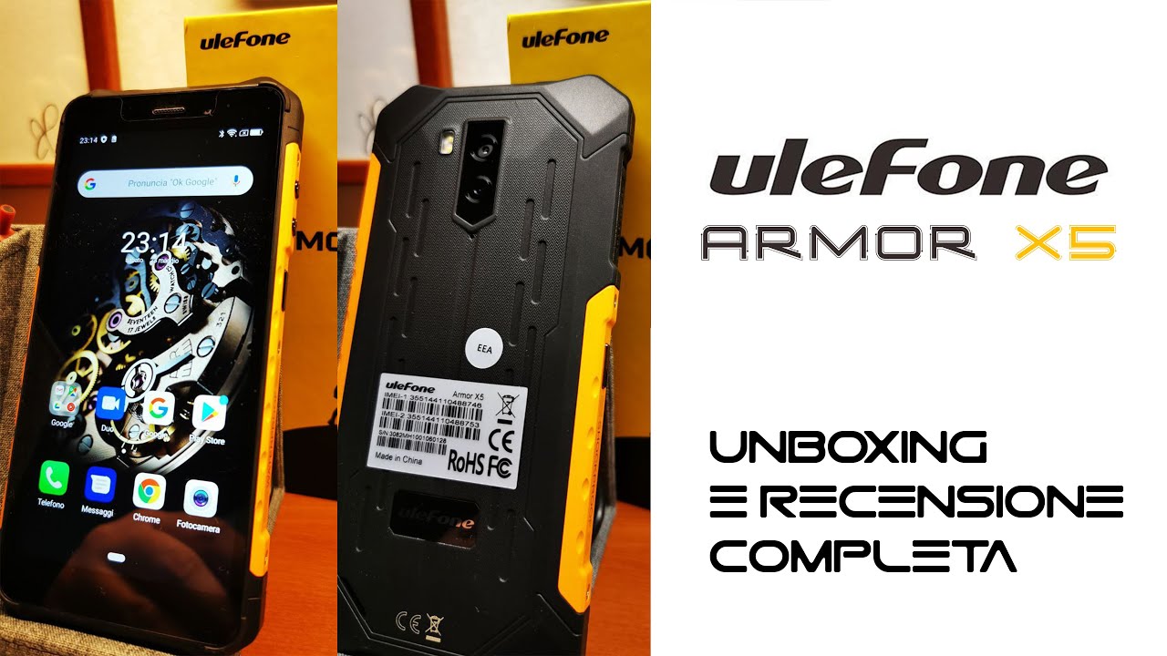 Ulefone Armor X5 - Unboxing e Recensione Completa ITA