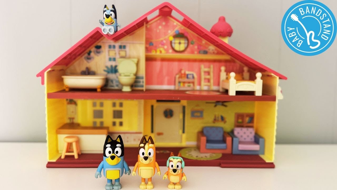 Find BLUEY! Bluey Learning Video for Toddlers I Learn First Words & Colors