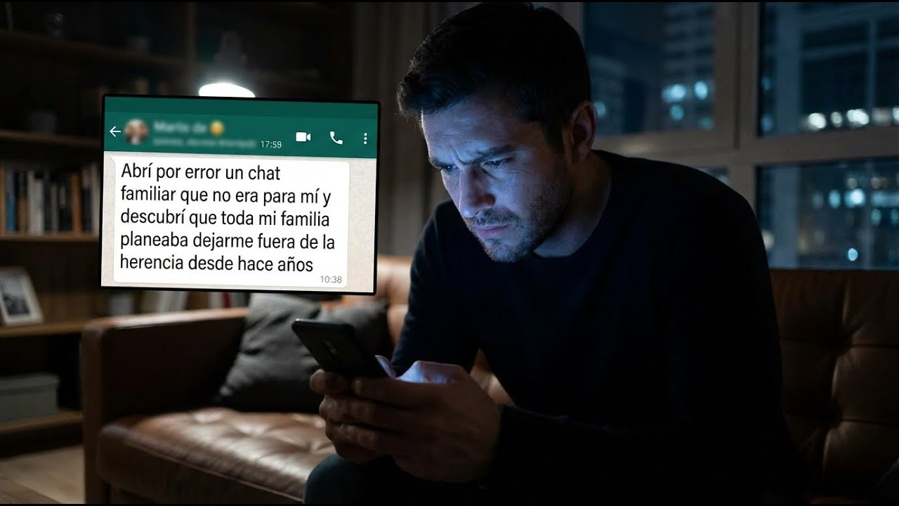 Abrí por error un chat familiar que no era para mí y descubrí que toda mi familia planeaba....