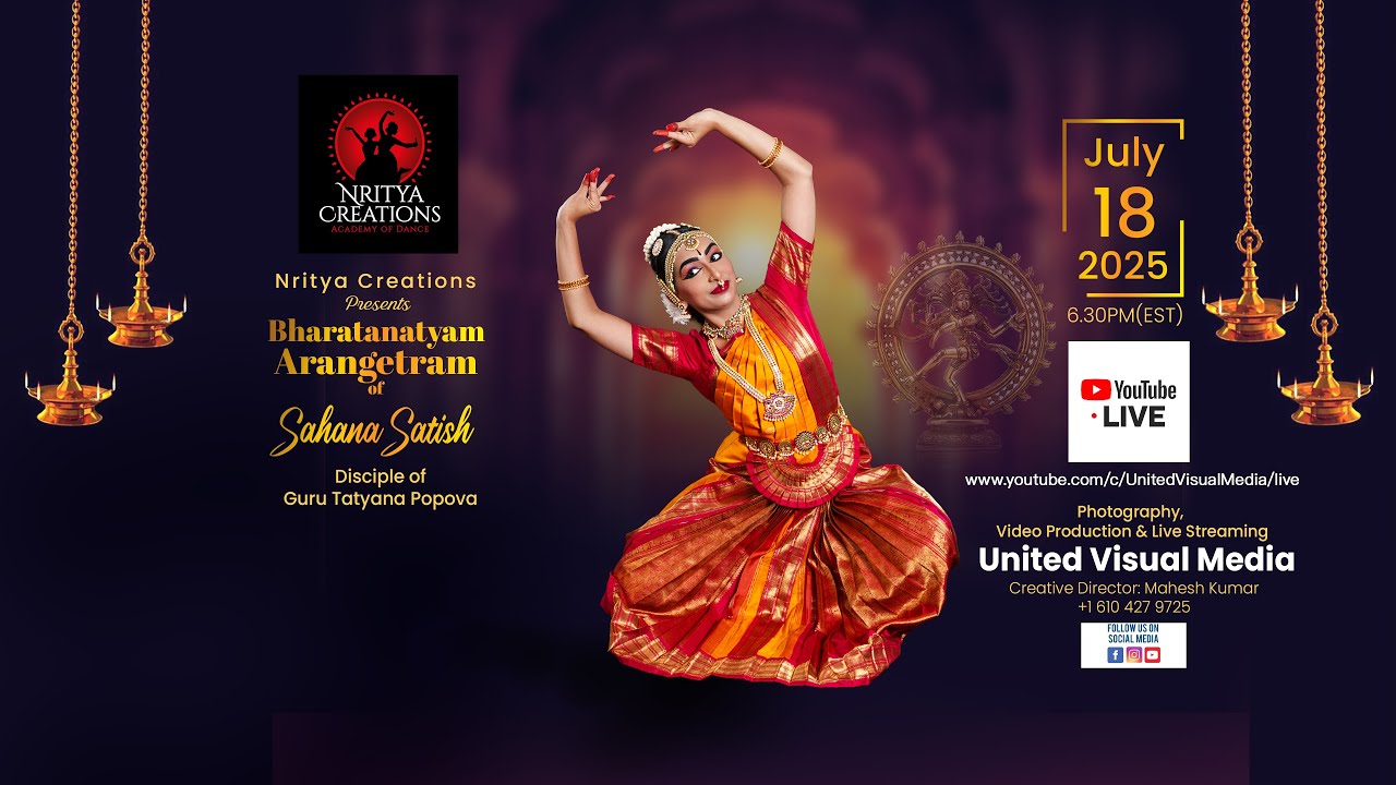 Bharatnatyam Arangetram of  Sahana Satish