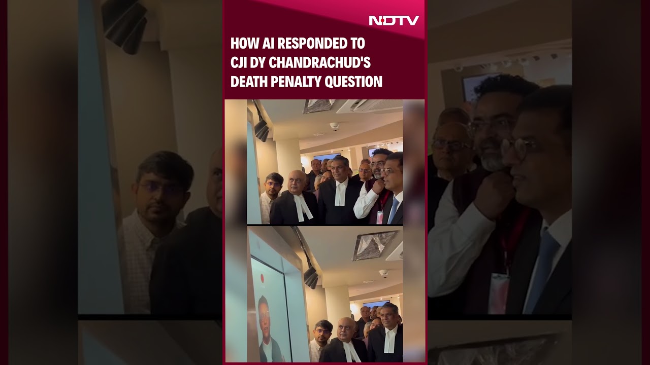CJI DY Chandrachud | How AI Responded To Chief Justice DY Chandrachud's Death Penalty Question