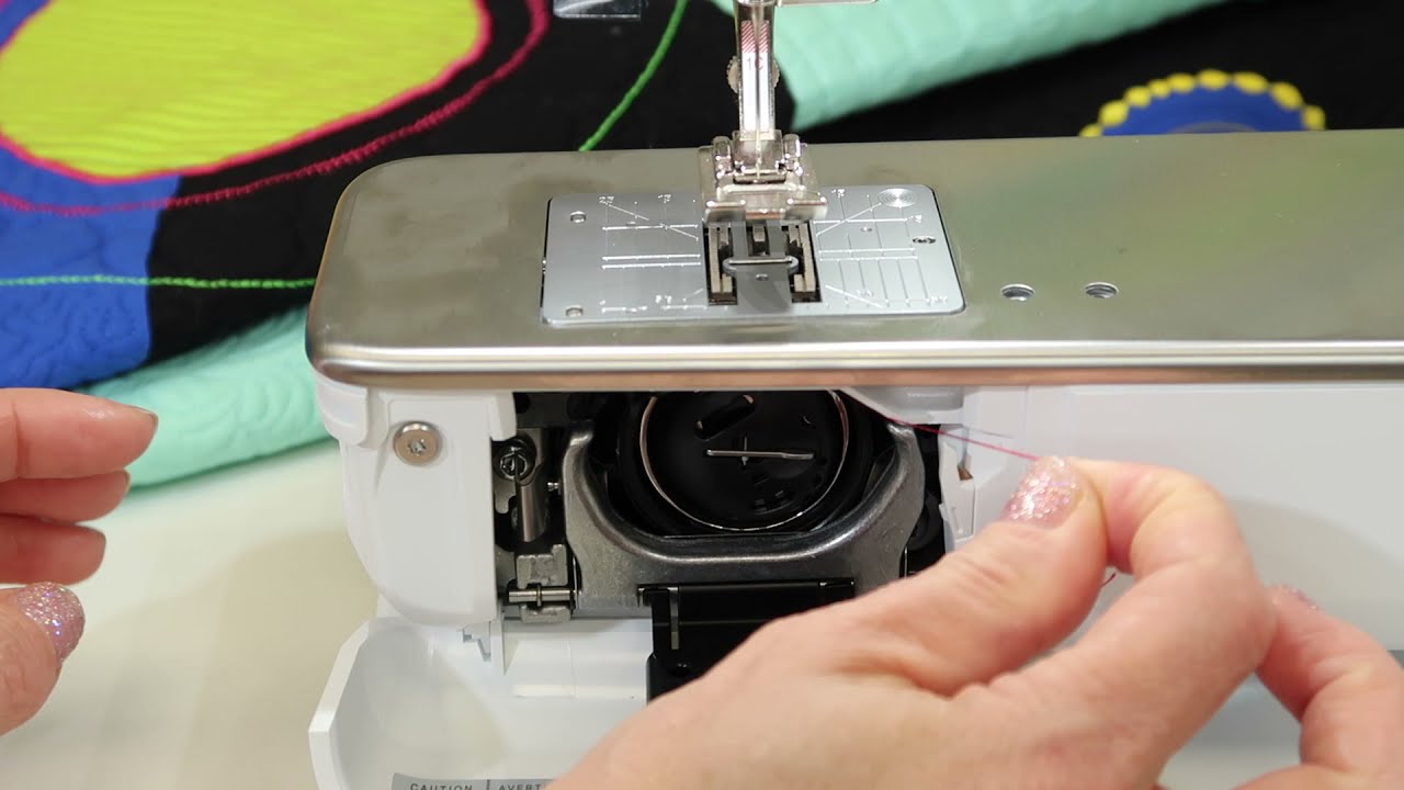 BERNINA 570 7 How to Insert a Bobbin