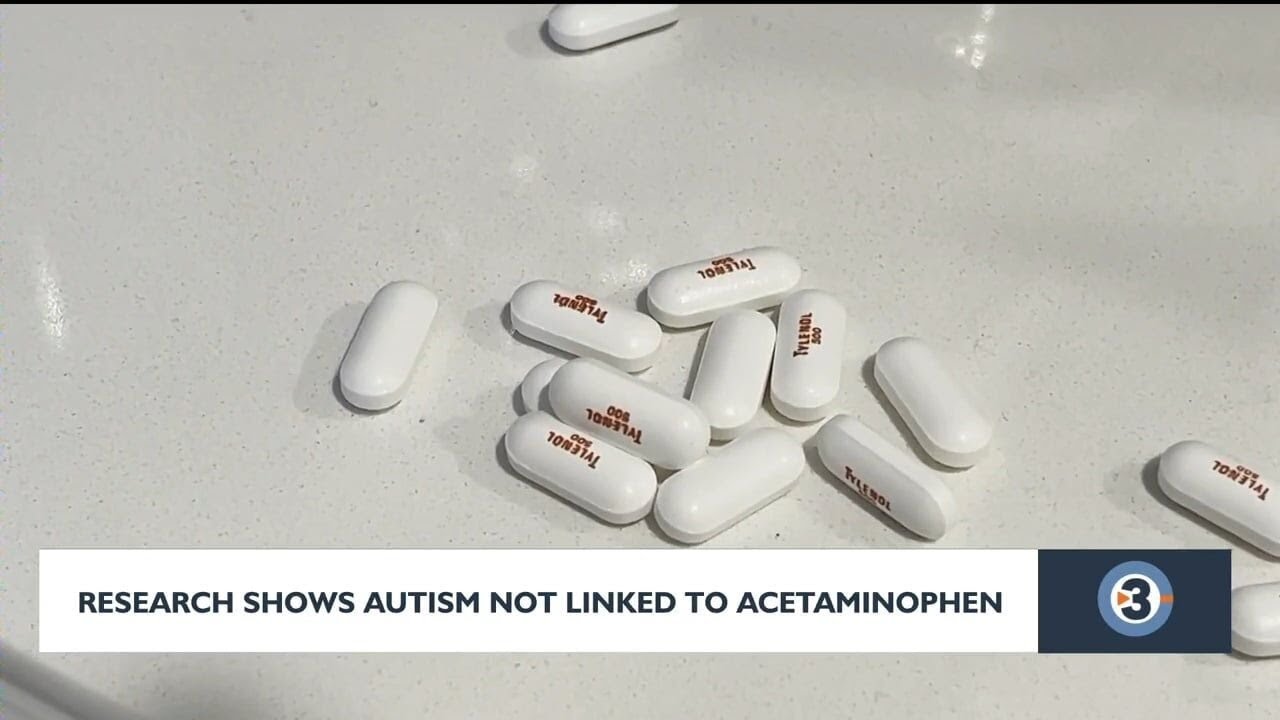 Research shows autism not linked to Tylenol