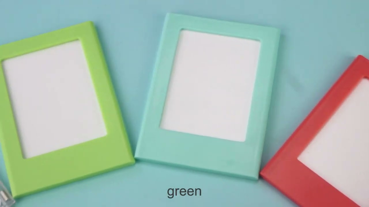 Sublimation Magnetic Photo Frame | Instant Photo Style, Colorful Custom Decor
