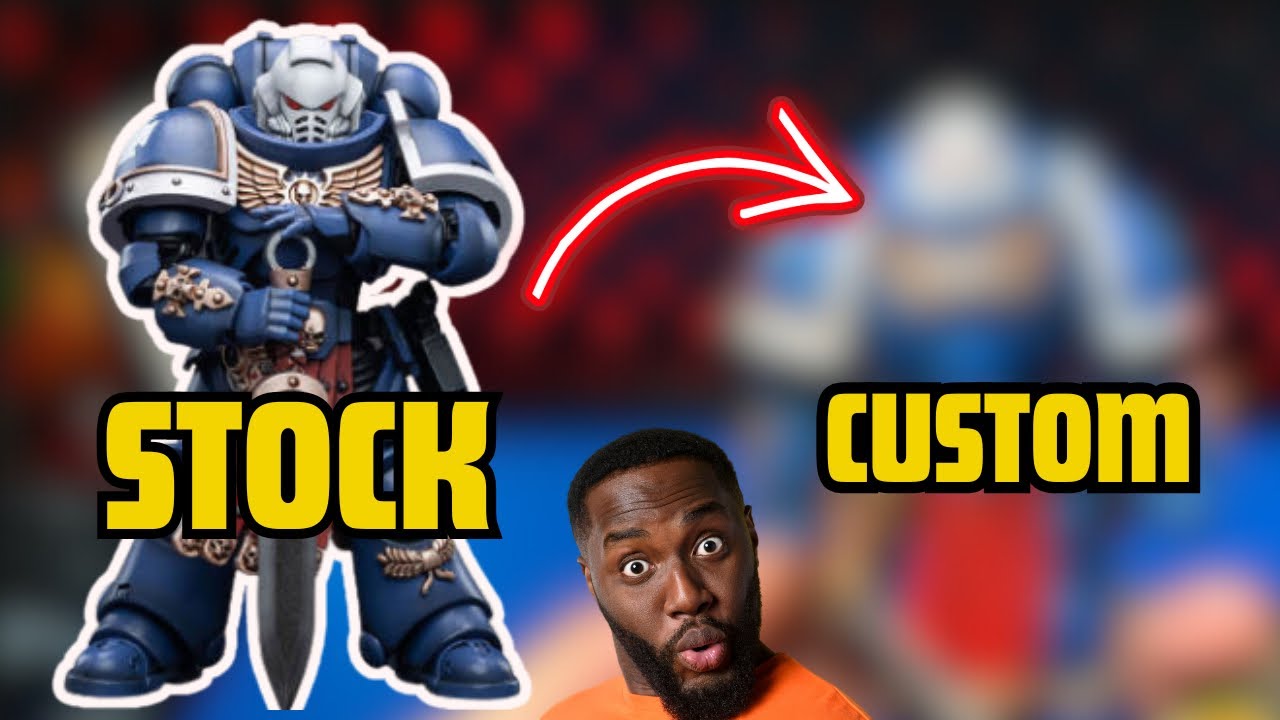 How I Added BATTLE DAMAGE To A Joy Toy Warhammer Veteran Intercessor!