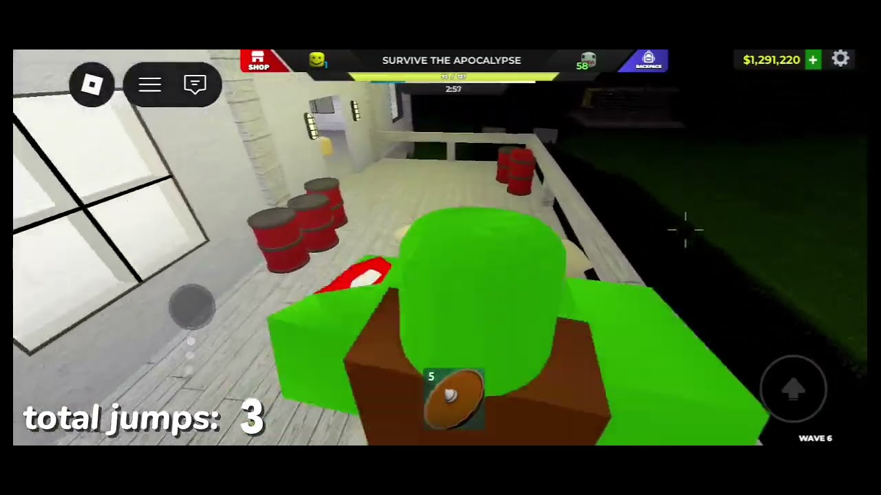 HELL CHALLENGE 💀 || ROBLOX ZOMBIE OUTBREAK #1