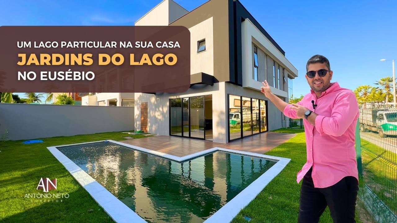 CASA DE LUXO NO JARDINS DO LAGO NO EUSÉBIO À VENDA